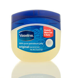 A jar of Vaseline a.k.a petroleum jelly.
